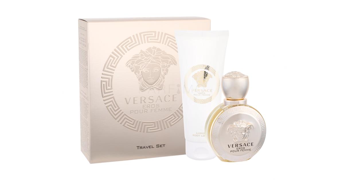 Versace Eros Pour Femme Geschenkset Edp 50 ml Körperlotion 100 ml