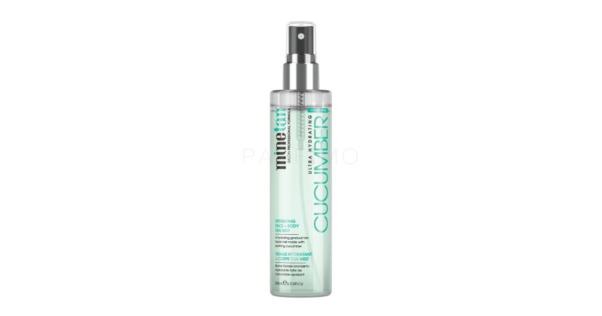 MineTan Cucumber Ultra Hydrating Mist Gesichtswasser und Spray für