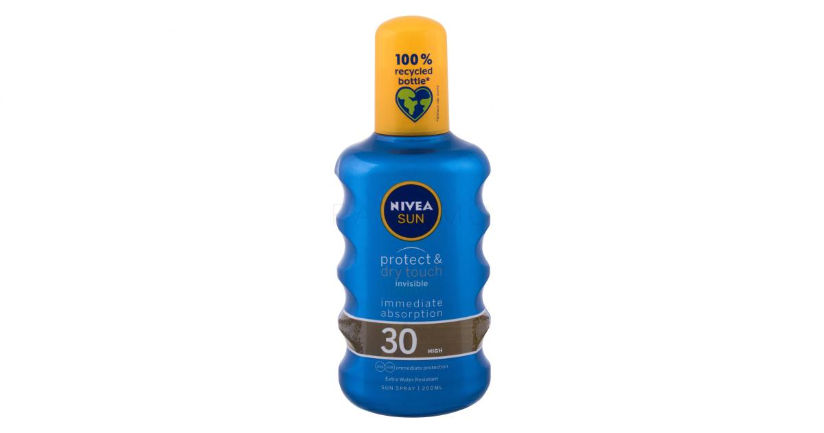 Nivea Sun Protect Dry Touch Invisible Spray Sonnenschutz PARFIMO De