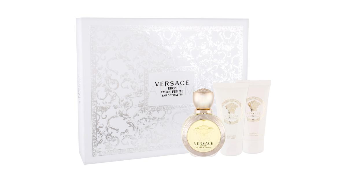 Versace Eros Pour Femme Geschenkset Edt 50 ml Körpermilch 50 ml