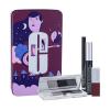 Clinique High Impact Geschenkset Mascara 7 ml + Flüssig-Eyeliner Pretty Easy 0,67 g 01 Black + Lippenstift Pop 3,9 g 15 Berry Pop + Lidschatten-Palette 4,8 g + Blechdose