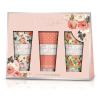 Baylis &amp; Harding Royale Garden Luxury Hand Treats Geschenkset Handcreme Royal Garden Peach 50 ml + Handcreme Royal Garden Peony 50 ml + Handcreme Royal Garden Jasmine 50 ml