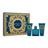 Versace Eros Geschenkset Eau de Toilette 50 ml + Duschgel 50 ml + After Shave Balsam 50 ml