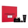 Ferragamo Signorina Misteriosa Geschenkset Eau de Parfum 100 ml + Eau de Parfum 5 ml + Körpermilch 50 ml