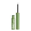 NYX Professional Makeup Vivid Brights Eyeliner für Frauen 2 ml Farbton  02 Ghosted Green