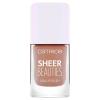 Catrice Sheer Beauties Nail Polish Nagellack für Frauen 10,5 ml Farbton  060 Love You Latte