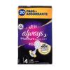 Always Platinum Secure Night Damenbinde für Frauen Set