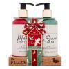 Baylis &amp; Harding The Fuzzy Duck Peace Luxury Hand Care Set Geschenkset Mulberry &amp; Mistletoe Flüssigseife 300 ml + Spiced Pear Körperlotion 300 ml