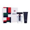 Tommy Hilfiger Impact SET1 Geschenkset Eau de Toilette 100 ml + Duschgel 100 ml + Eau de Toilette 4 ml