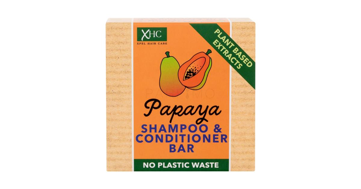 Xpel Papaya Shampoo & Conditioner Bar Shampoo für Frauen 60 g Farbton