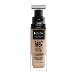 NYX Professional Makeup Can't Stop Won't Stop Foundation für Frauen 30 ml Farbton  05 Light