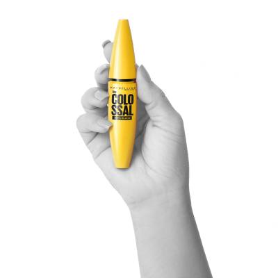 Maybelline The Colossal 100% Black Mascara für Frauen 10,7 ml Farbton  Extra Black