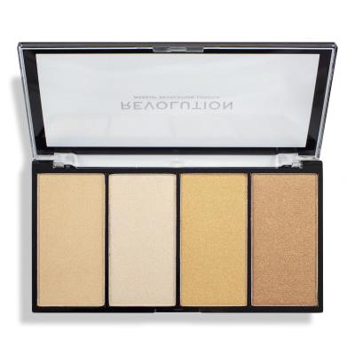 Makeup Revolution London Re-loaded Palette Highlighter für Frauen 20 g Farbton  Lustre Lights Warm