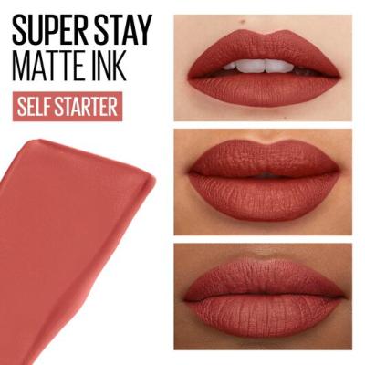 Maybelline Superstay Matte Ink Liquid Lippenstift für Frauen 5 ml Farbton  130 Self-Starter