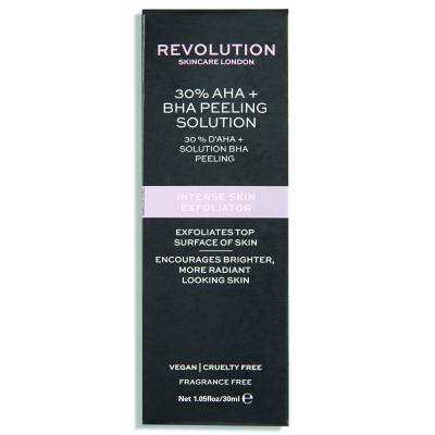 Revolution Skincare Skincare 30% AHA + BHA Peeling Solution Peeling für Frauen 30 ml