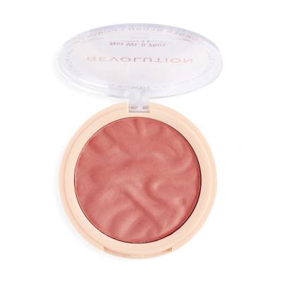 Makeup Revolution London Re-loaded Rouge für Frauen 7,5 g Farbton  Rhubarb &amp; Custard