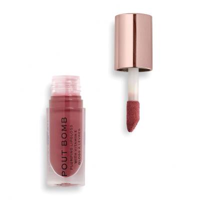 Makeup Revolution London Pout Bomb Lipgloss für Frauen 4,6 ml Farbton  Sauce