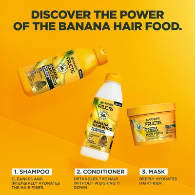 Garnier Fructis Hair Food Banana Nourishing Conditioner Conditioner für Frauen 350 ml