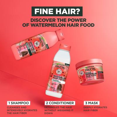 Garnier Fructis Hair Food Watermelon Plumping Conditioner Conditioner für Frauen 350 ml