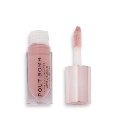 Makeup Revolution London Pout Bomb Lipgloss für Frauen 4,6 ml Farbton  Doll