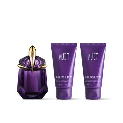 Mugler Alien SET1 Geschenkset Eau de Parfum 30 ml + Duschmilch 50 ml + Körpermilch 50 ml