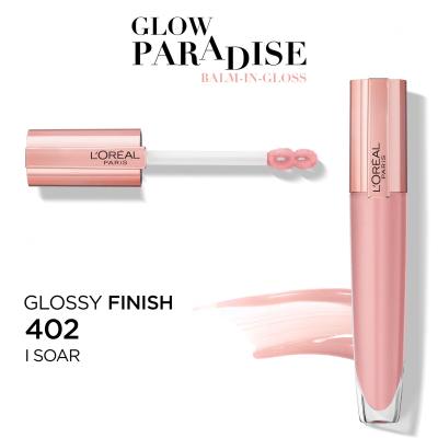 L&#039;Oréal Paris Glow Paradise Balm In Gloss Lipgloss für Frauen 7 ml Farbton  402 I Soar