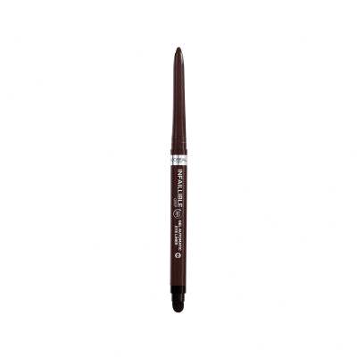 L&#039;Oréal Paris Infaillible Grip 36H Gel Automatic Eye Liner Kajalstift für Frauen 1,2 g Farbton  004 Brown Denim