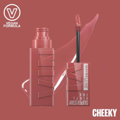 Maybelline Superstay Vinyl Ink Liquid Lippenstift für Frauen 4,2 ml Farbton  35 Cheeky