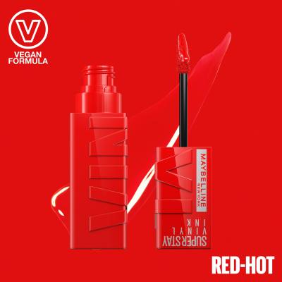 Maybelline Superstay Vinyl Ink Liquid Lippenstift für Frauen 4,2 ml Farbton  25 Red-Hot