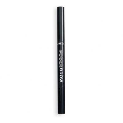 Revolution Relove Power Brow Augenbrauenstift für Frauen 0,3 g Farbton  Dark Brown