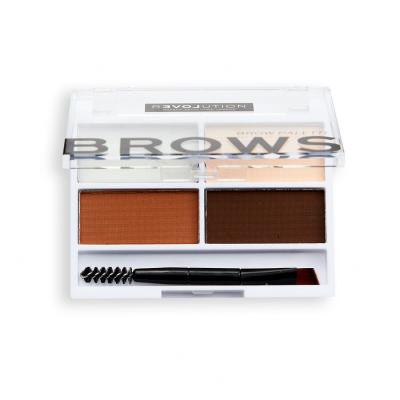 Revolution Relove Colour Cult Brows Augenbrauensets für Frauen 3,2 g Farbton  Medium