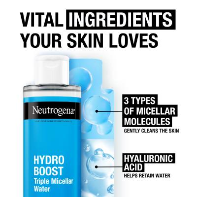 Neutrogena Hydro Boost Triple Micellar Water Mizellenwasser 400 ml