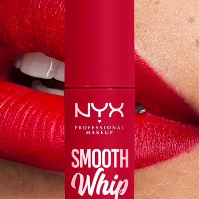 NYX Professional Makeup Smooth Whip Matte Lip Cream Lippenstift für Frauen 4 ml Farbton  13 Cherry Creme