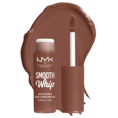 NYX Professional Makeup Smooth Whip Matte Lip Cream Lippenstift für Frauen 4 ml Farbton  24 Memory Foam