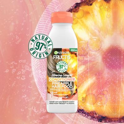 Garnier Fructis Hair Food Pineapple Glowing Lengths Conditioner Conditioner für Frauen 350 ml