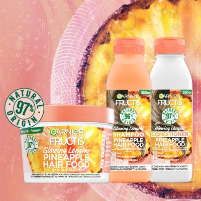 Garnier Fructis Hair Food Pineapple Glowing Lengths Conditioner Conditioner für Frauen 350 ml