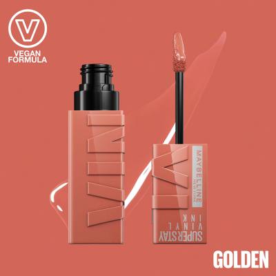 Maybelline Superstay Vinyl Ink Liquid Lippenstift für Frauen 4,2 ml Farbton  105 Golden