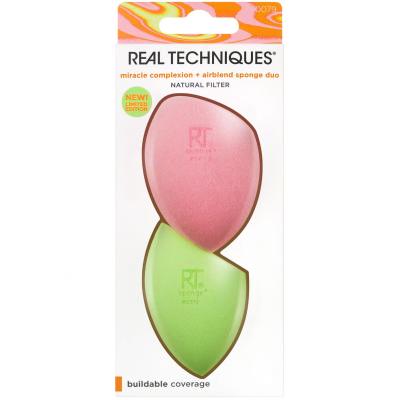 Real Techniques Miracle Complexion Sponge Duo Applikator für Frauen Set