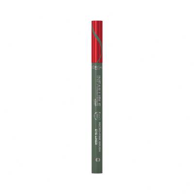 L&#039;Oréal Paris Infaillible Grip 36H Micro-Fine Brush Eye Liner Eyeliner für Frauen 0,4 g Farbton  05 Sage Green