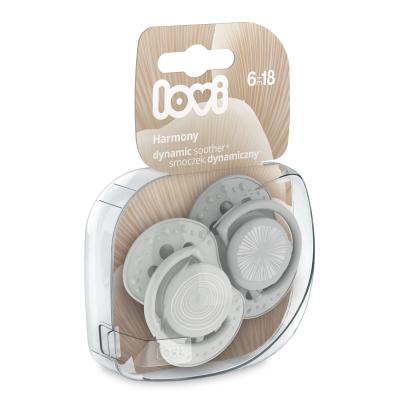 LOVI Harmony Dynamic Soother Boy 6-18m Schnuller für Kinder 2 St.