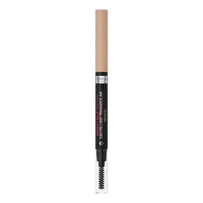 L&#039;Oréal Paris Infaillible Brows 24H Filling Triangular Pencil Augenbrauenstift für Frauen 1 ml Farbton  07 Blonde