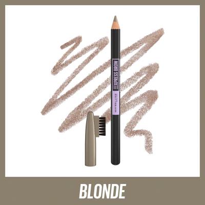 Maybelline Express Brow Shaping Pencil Augenbrauenstift für Frauen 4,3 g Farbton  02 Blonde