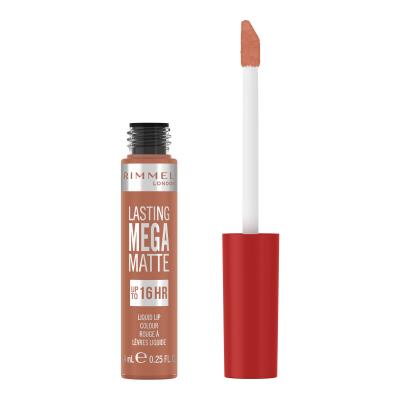 Rimmel London Lasting Mega Matte Liquid Lip Colour Lippenstift für Frauen 7,4 ml Farbton  Be My Baby