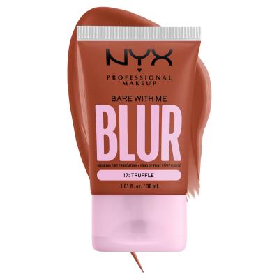 NYX Professional Makeup Bare With Me Blur Tint Foundation Foundation für Frauen 30 ml Farbton  17 Truffle