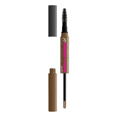 NYX Professional Makeup Zero To Brow Augenbrauengel und -pomade für Frauen 2 ml Farbton  03 Taupe