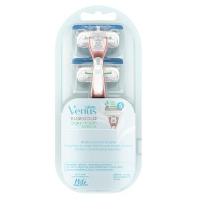 Gillette Venus Deluxe Smooth Sensitive Rasierer für Frauen 1 St.