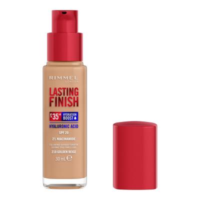 Rimmel London Lasting Finish 35H SPF20 Foundation für Frauen 30 ml Farbton  210 Golden Beige