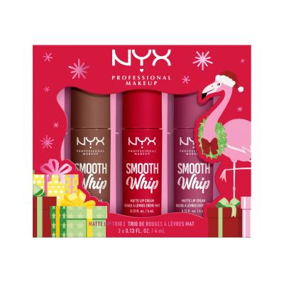 NYX Professional Makeup Fa La La L.A. Land Smooth Whip Matte Lip Cream Trio Geschenkset Lippenstift Smooth Whip Matte Lip Cream 3 x 4 ml