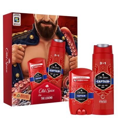 Old Spice Captain Geschenkset Deostick 50 ml + Duschgel 3in1 250 ml