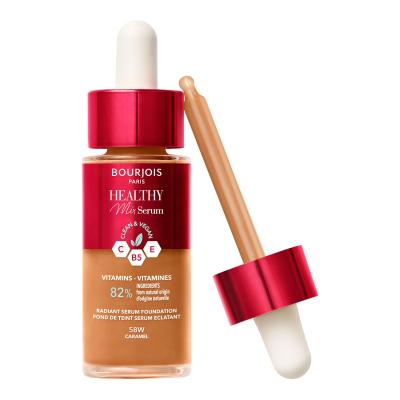 BOURJOIS Paris Healthy Mix Clean &amp; Vegan Serum Foundation Foundation für Frauen 30 ml Farbton  58W Caramel